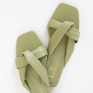 🥒New, new! Lulu’s Slide Sandals